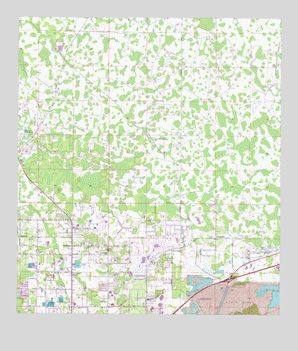 Providence, FL USGS Topographic Map