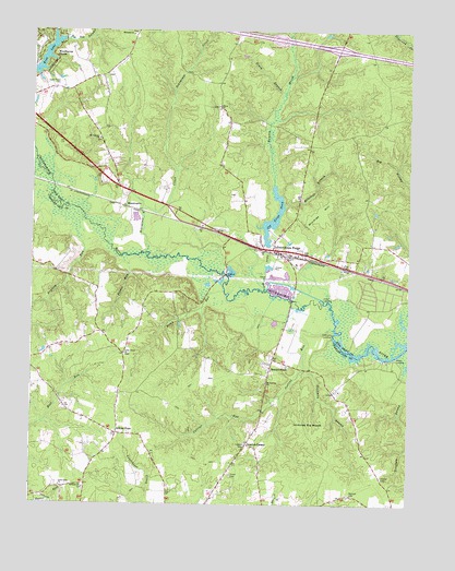 Providence Forge, VA USGS Topographic Map