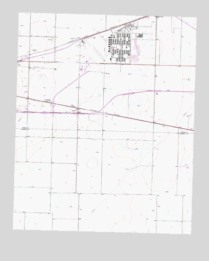 Pullman, TX USGS Topographic Map