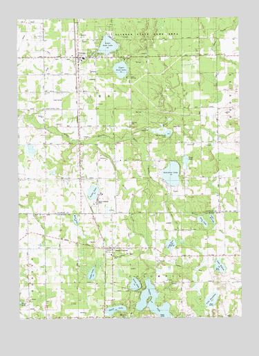 Pullman, MI USGS Topographic Map