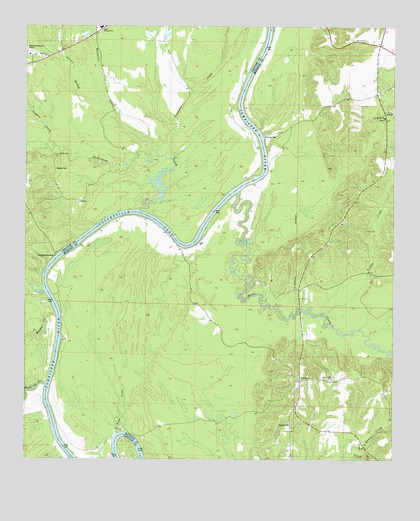 Putnam, AL USGS Topographic Map