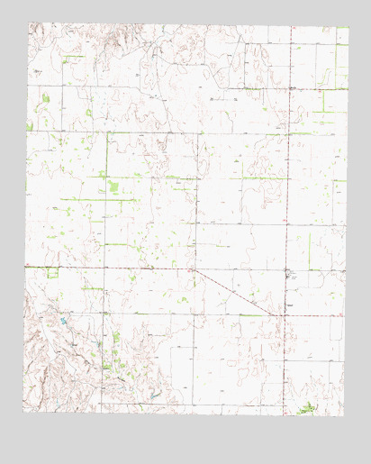 Quail, TX USGS Topographic Map