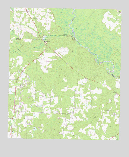 Queensland, GA USGS Topographic Map