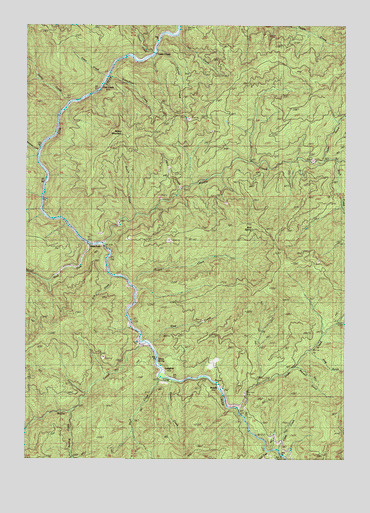 Rabbit Mountain, OR USGS Topographic Map