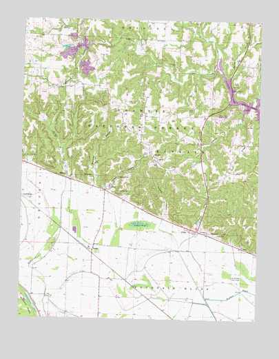 Raddle, IL USGS Topographic Map