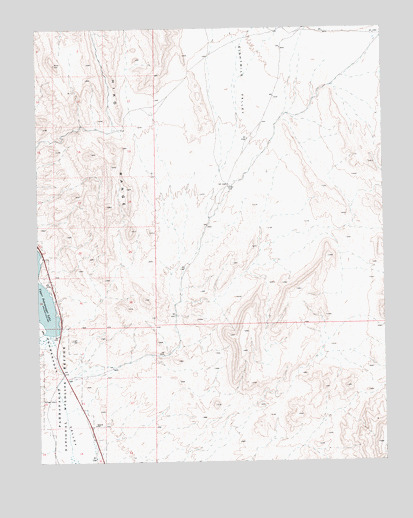 Alamo SE, NV USGS Topographic Map