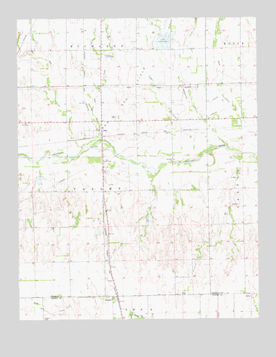 Rago, KS USGS Topographic Map