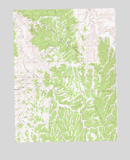 Rainbow, UT USGS Topographic Map