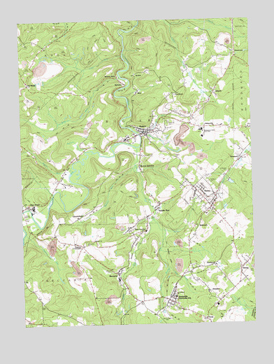 Ramey, PA USGS Topographic Map