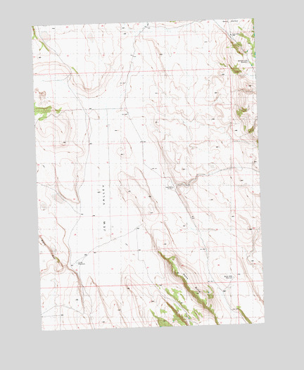 Rams Butte, OR USGS Topographic Map