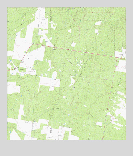 Randado, TX USGS Topographic Map