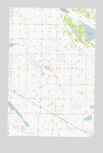 Rangeley, ND USGS Topographic Map