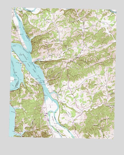 Rankin, TN USGS Topographic Map