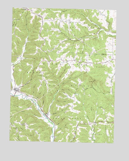 Rarden, OH USGS Topographic Map