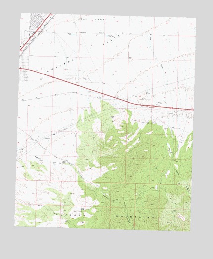 Rattlesnake Hill, AZ USGS Topographic Map