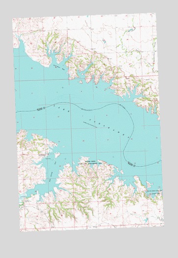 Raub SE, ND USGS Topographic Map