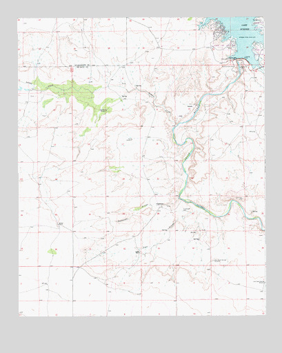 Sumner Dam, NM USGS Topographic Map