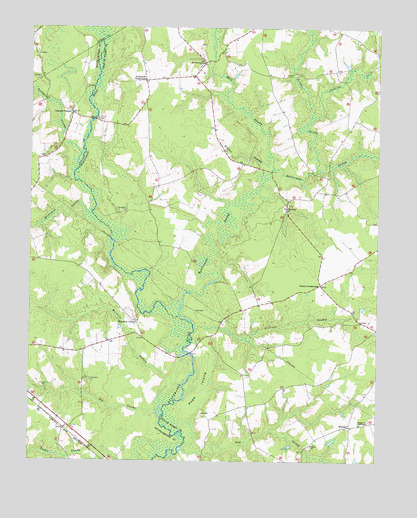 Raynor, VA USGS Topographic Map