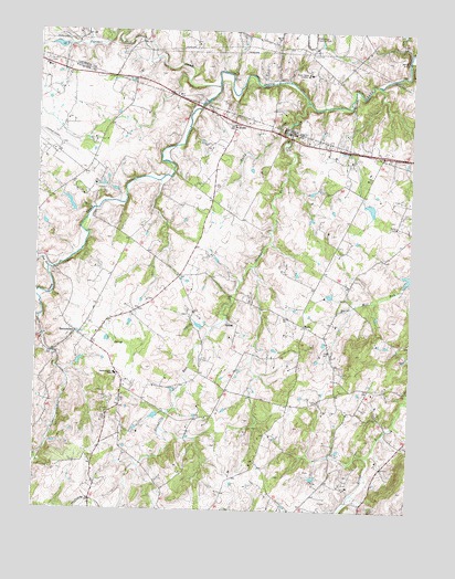 Rectortown, VA USGS Topographic Map