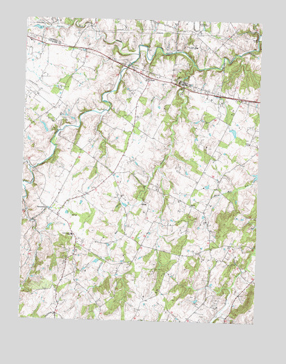 Rectortown, VA USGS Topographic Map