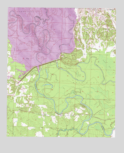 Red Bluff, AR USGS Topographic Map