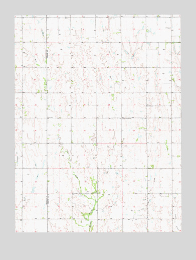 Red Cloud NW, NE USGS Topographic Map