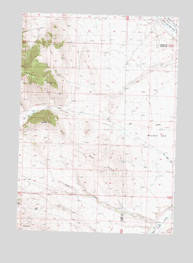 Red Hills, ID USGS Topographic Map