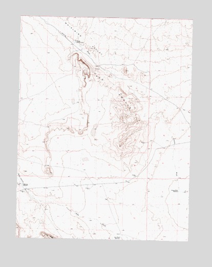 Red Knolls, UT USGS Topographic Map