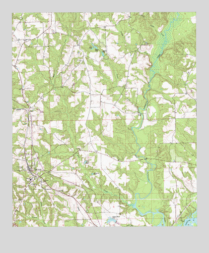 Red Level, AL USGS Topographic Map