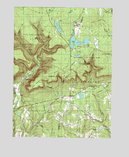 Red Rock, PA USGS Topographic Map
