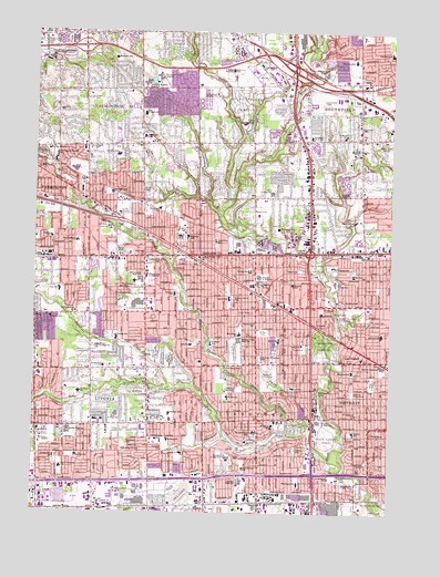 Redford, MI USGS Topographic Map