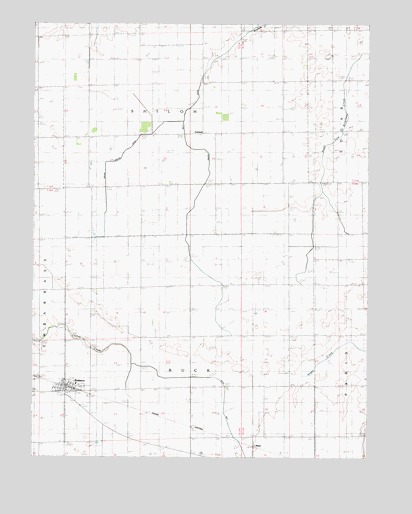 Redmon, IL USGS Topographic Map