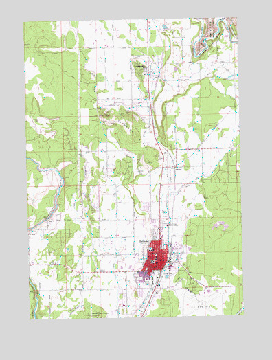 Redmond, OR USGS Topographic Map