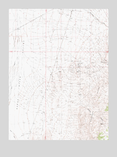 Redrock Spring, NV USGS Topographic Map