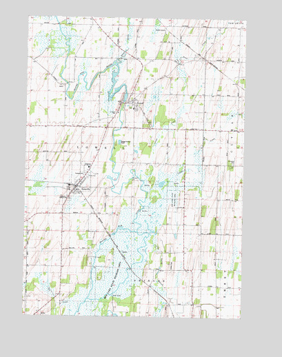 Reeseville, WI USGS Topographic Map