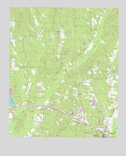 Reform, AL USGS Topographic Map