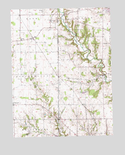 Reily, OH USGS Topographic Map