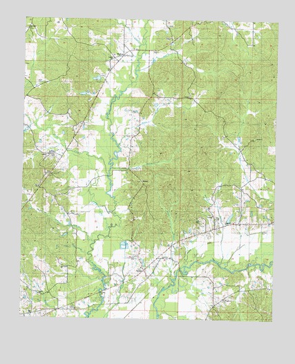 Renfroe, MS USGS Topographic Map