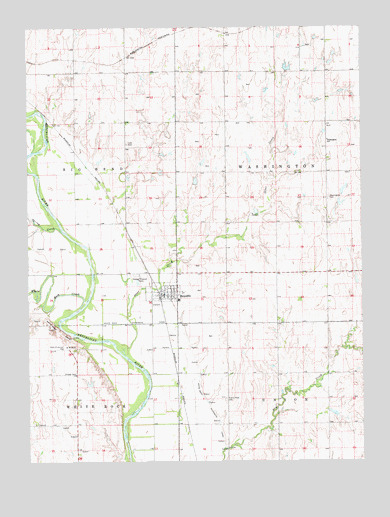 Republic, KS USGS Topographic Map