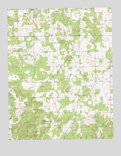 Rhyse, MO USGS Topographic Map