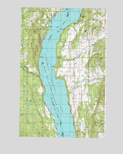 Rice, WA USGS Topographic Map