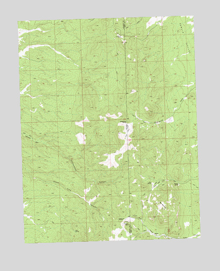 Rice Mountain, UT USGS Topographic Map