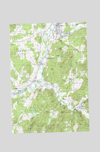 Richford, VT USGS Topographic Map
