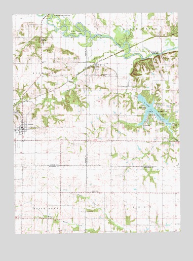 Richland, IA USGS Topographic Map
