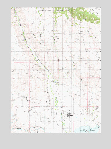 Richland, OR USGS Topographic Map