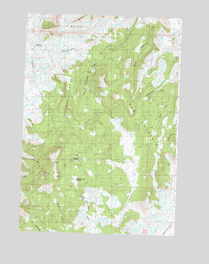 Richmond, OR USGS Topographic Map