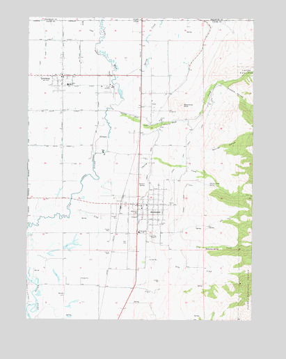 Richmond, UT USGS Topographic Map