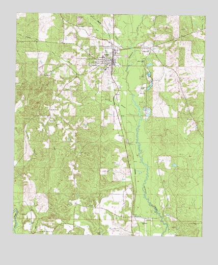 Richton, MS USGS Topographic Map