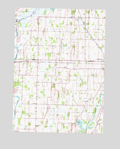 Richwood, WI USGS Topographic Map