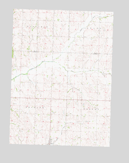 Ricketts, IA USGS Topographic Map